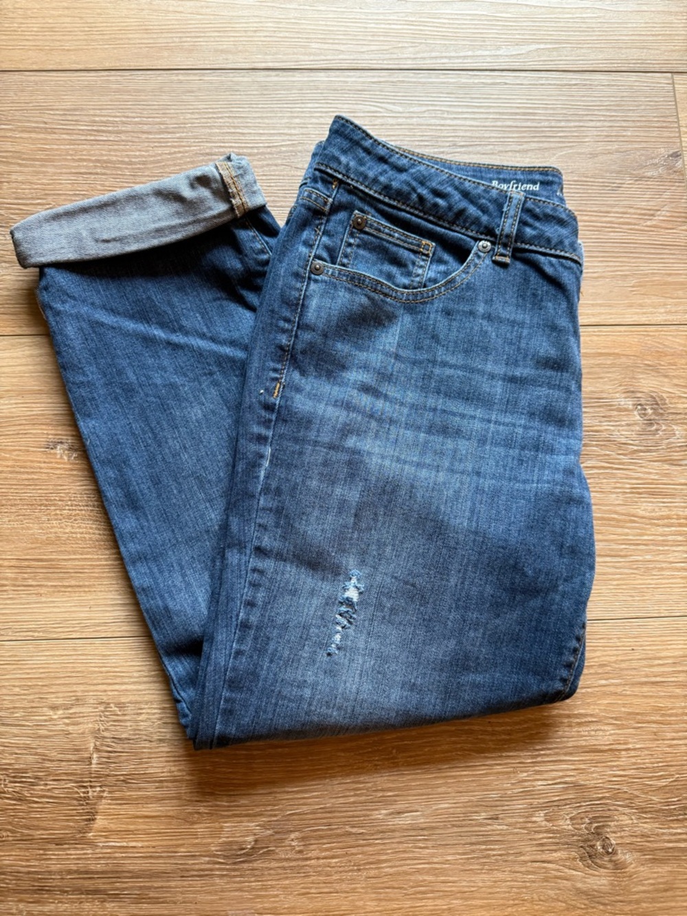 Apt. 9 Women’s Ankle Boyfriend Jeans size 8